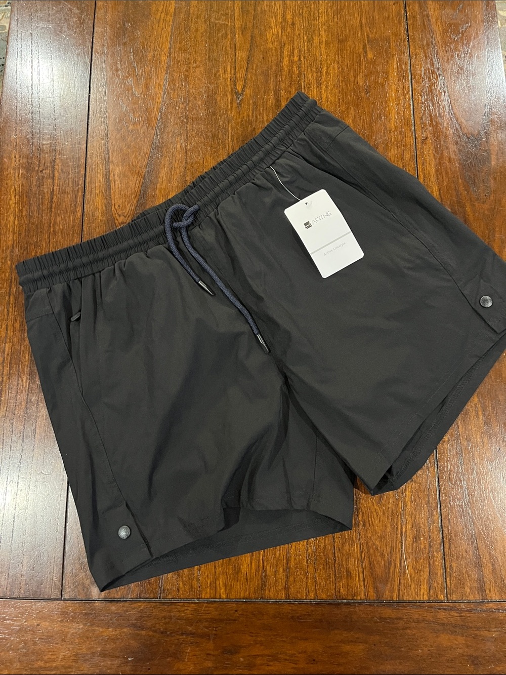 Women's Black Athletic Shorts